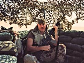 Operation Desert Shield/Storm 1990/91 (Pulling Perimeter Guard Duty)
